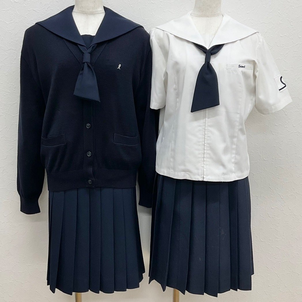 U1420/S1503(中古)群馬県 伊勢崎清明高校 女子制服7点 /校章付 U1420/S1503(中古)群馬県 伊勢崎清明高校 女子制服7点 /校章付