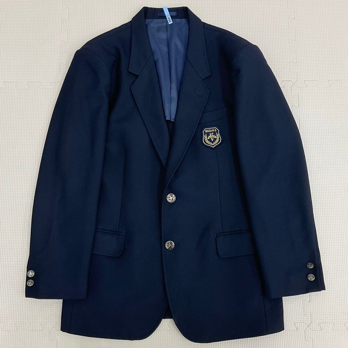 U1412/S1514(中古)埼玉県 新座高校 男子制服6点 /紺ブレザー U1412/S1514(中古)埼玉県 新座高校 男子制服6点 /紺ブレザー