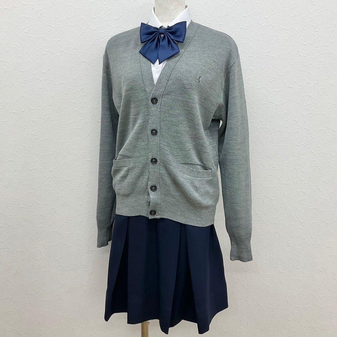 U1392/S1504(中古)大阪府 和泉高校 8点 /旧制服/襟カバー付 U1392/S1504(中古)大阪府 和泉高校 8点 /旧制服/襟カバー付