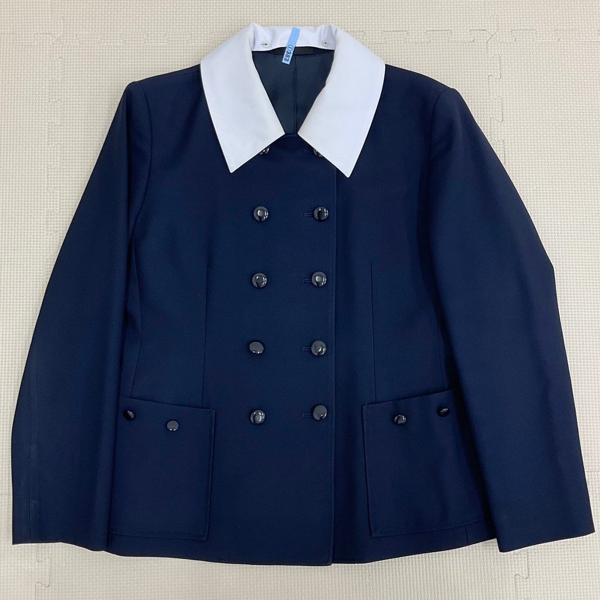 U1392/S1504(中古)大阪府 和泉高校 8点 /旧制服/襟カバー付 U1392/S1504(中古)大阪府 和泉高校 8点 /旧制服/襟カバー付
