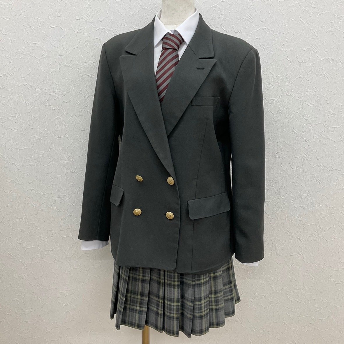 U1450/S1527(中古)神奈川県 田奈高校 女子制服4点 /ブレザー:L U1450/S1527(中古)神奈川県 田奈高校 女子制服4点 /ブレザー:L