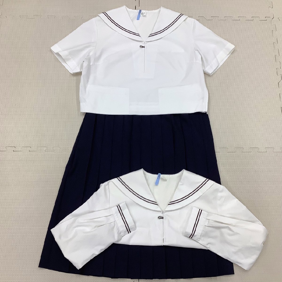 I1280/Y(中古)山形県 山形西高校 2点 /半袖セーラー:11/夏 I1280/Y(中古)山形県 山形西高校 2点 /半袖セーラー:11/夏
