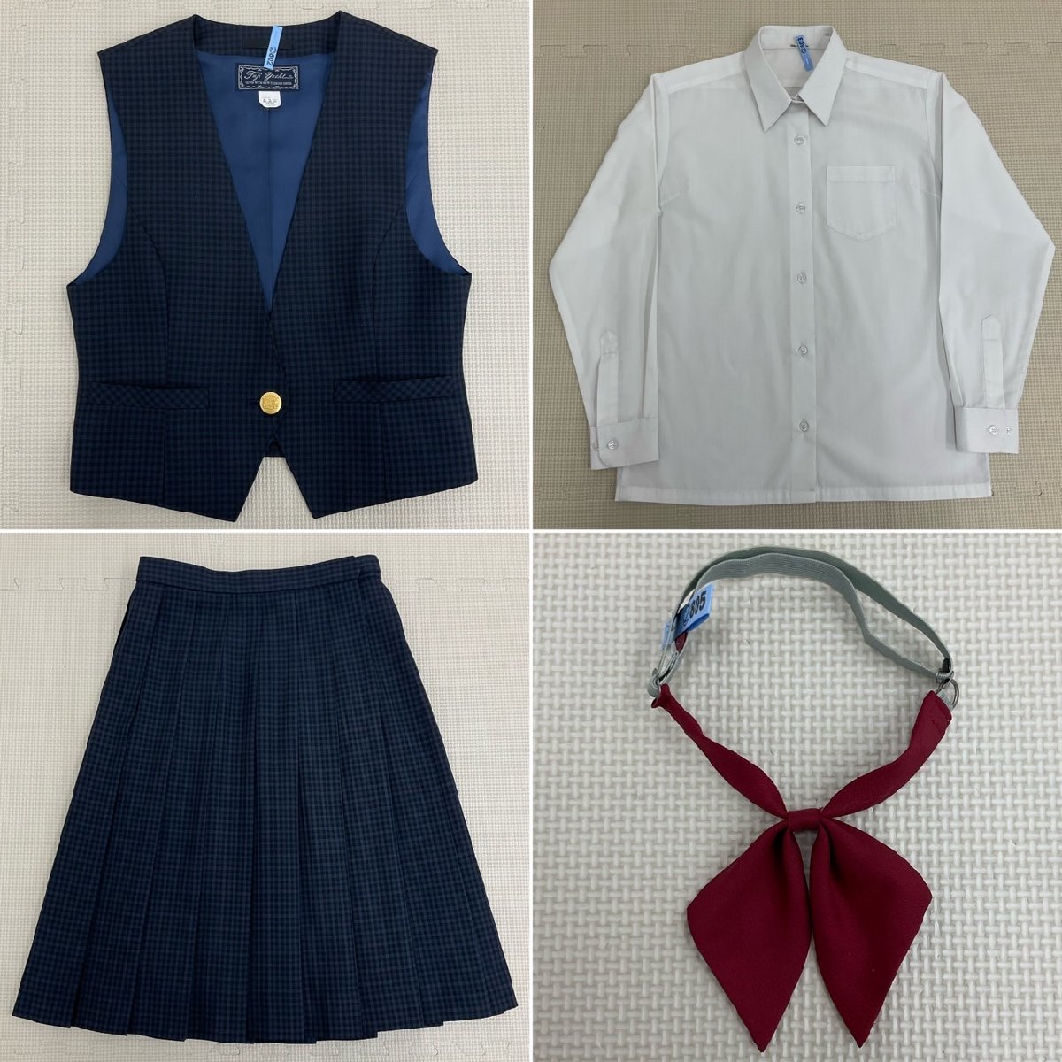 UT40(中古)栃木県 大田原市立金田北中学校 5点セット /旧制服 UT40(中古)栃木県 大田原市立金田北中学校 5点セット /旧制服