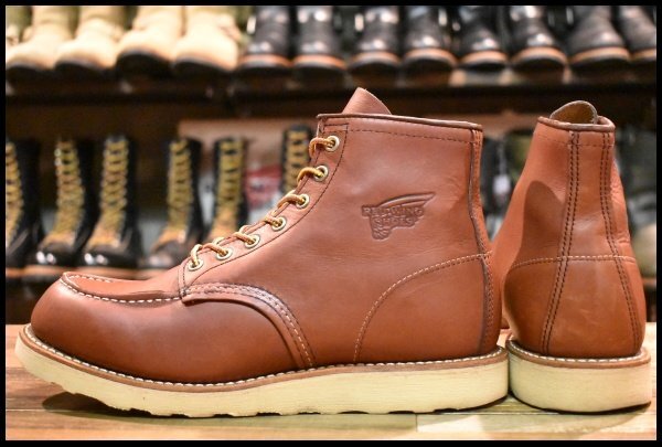 9D 良品 12年】レッドウィング 9106 アイリッシュセッター 赤茶 9D 良品 12年】レッドウィング 9106 アイリッシュセッター 赤茶