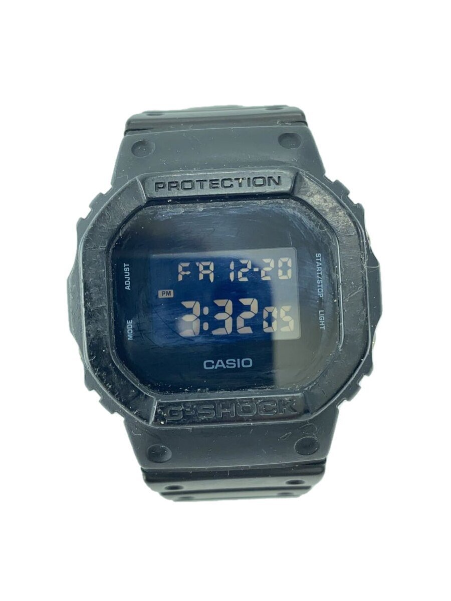 CASIO◆クォーツ腕時計/アナログ/dw-5600bb