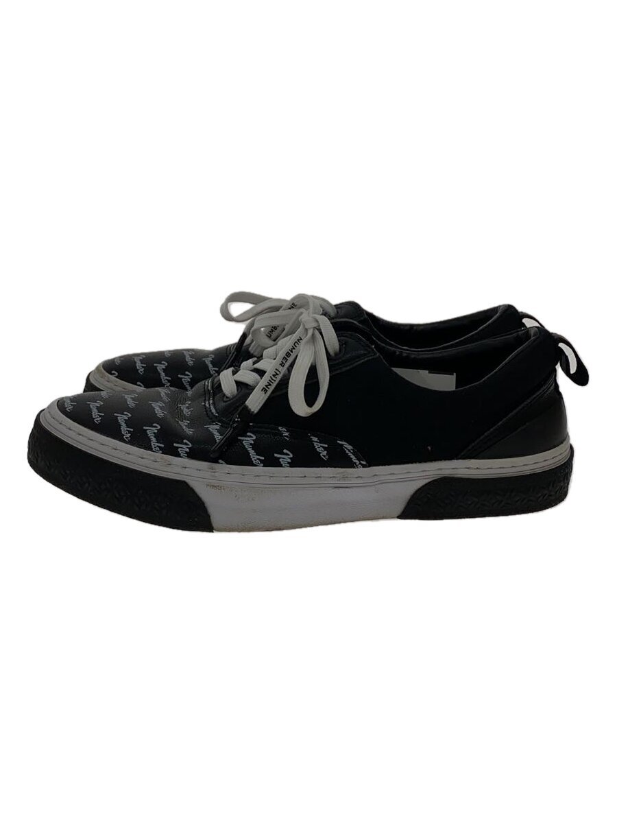 NUMBER (N)INE◆ローカットスニーカー/26.5cm/BLK