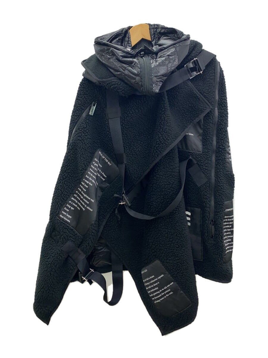 TAKAHIROMIYASHITA TheSoloist.◆blanket jacket/ジャケット/-/ポリエステル/BLK/sj0030AW19/19AW//