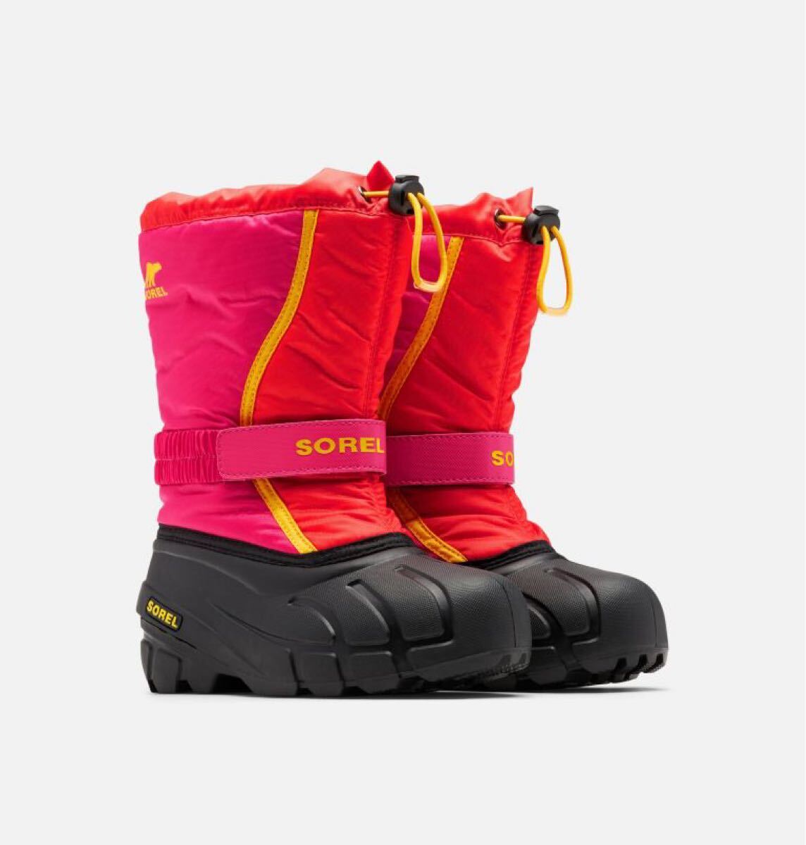 送料無料 新品 SOREL YOUTH FLURRY 防水ブーツ 21