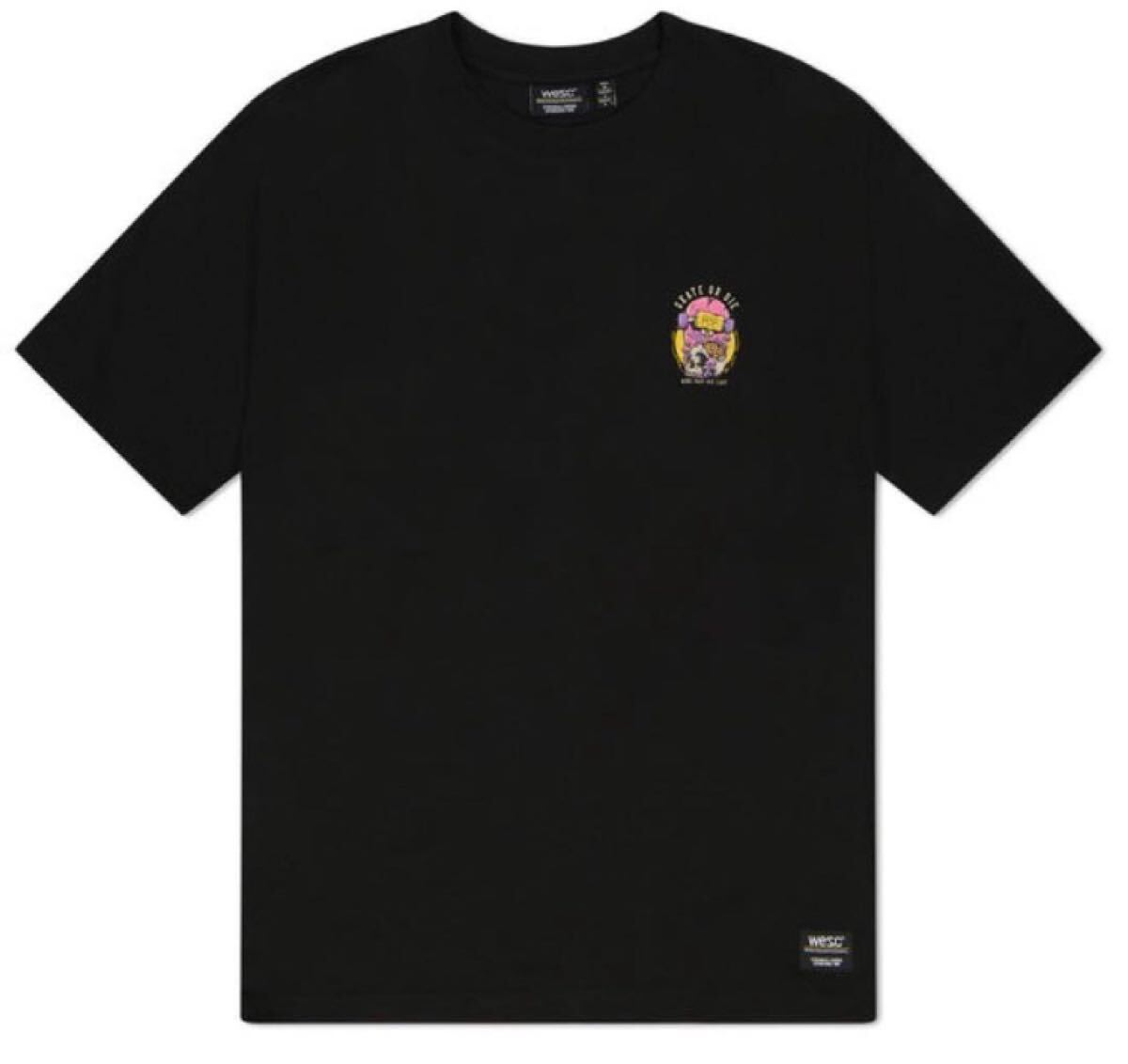 送料無料 新品 WESC MASON S/S TEE SKATE OR DIE_画像2