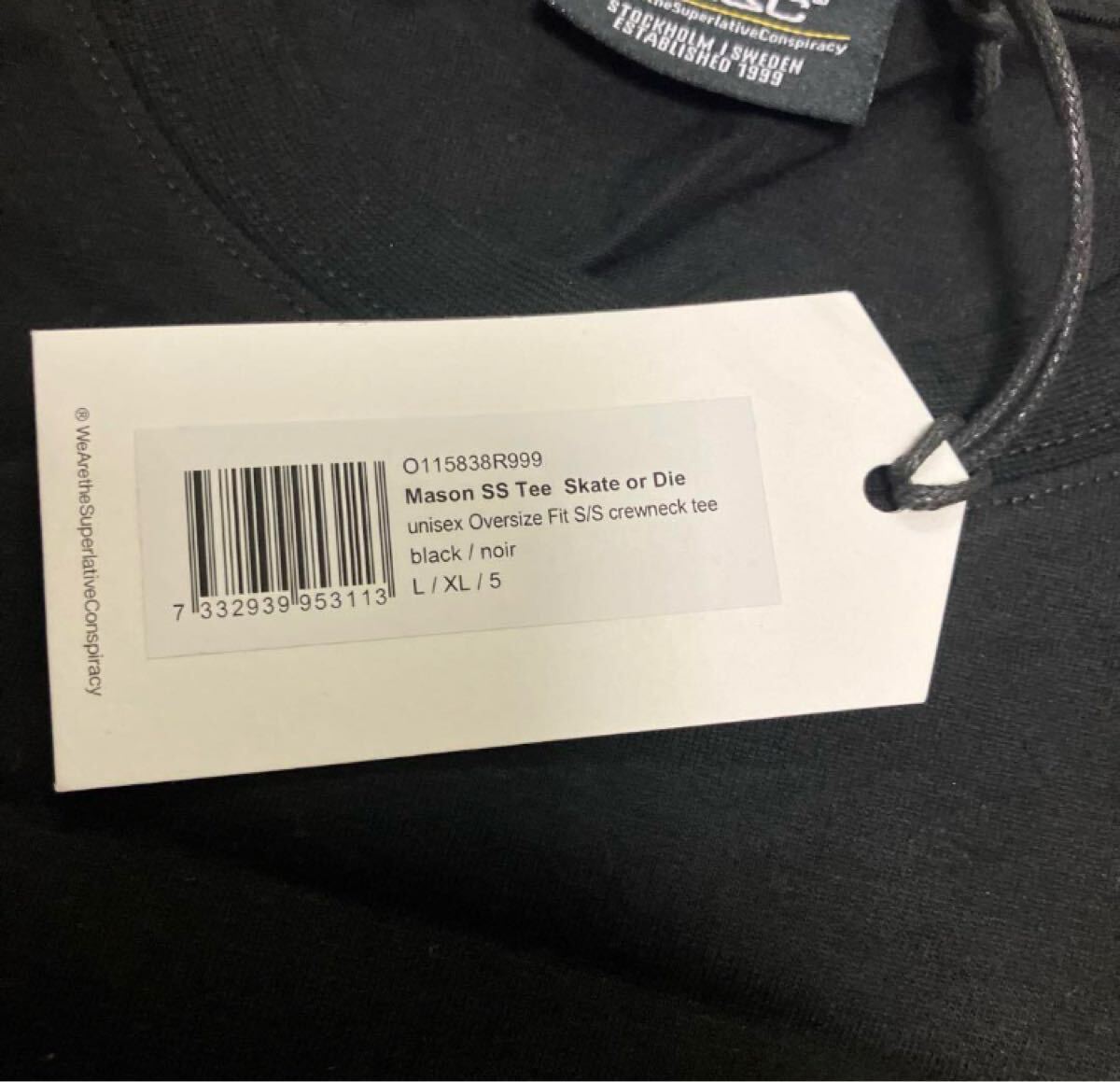 送料無料 新品 WESC MASON S/S TEE SKATE OR DIE_画像10