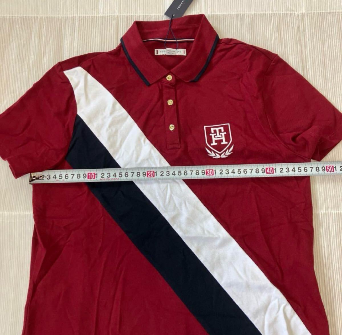 送料無料 新品 TOMMY HILFIGER STRIPE POLO DRESS