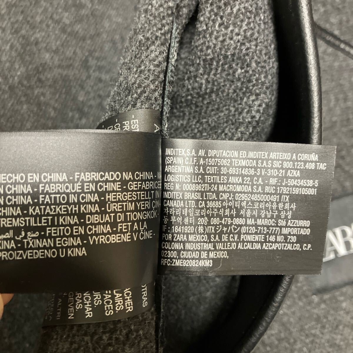 送料無料 新品 ZARA フェイクレザージャケット USサイズ M_画像9