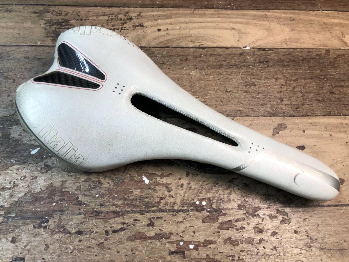 IM544 セライタリア selle italia SLR Flow サドル 白 カーボンレール