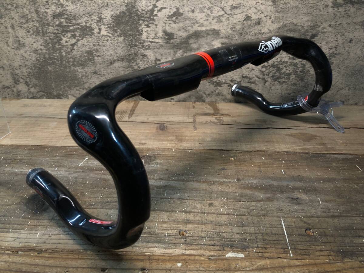 IN634 チネリ cinelli ネオモルフェ neo morphe Φ31.8 エンド部C-C400mm カーボン ドロップハンドル