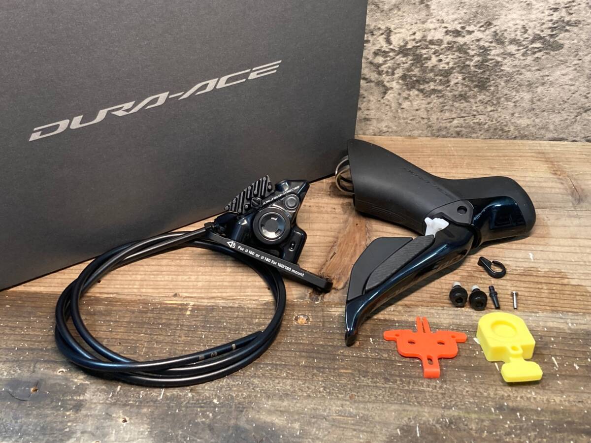 IQ155 シマノ SHIMANO デュラエース DURA-ACE ST-R9270-R BR-R9270-F SM-BH90-JK-SS 1000mm STIレバー ディスクブレーキ セット Di2 油圧