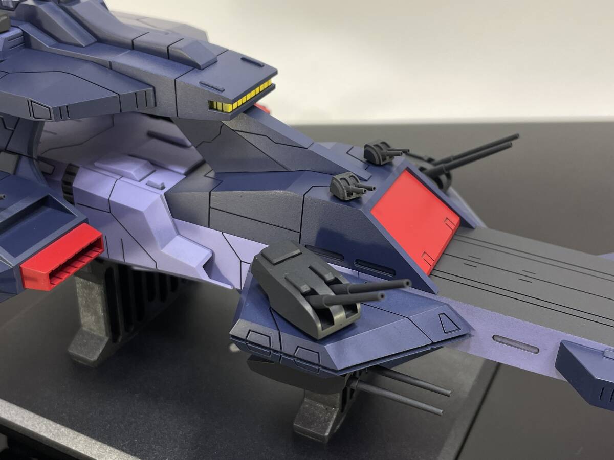 機動戦士Zガンダム 1/1200 アレキサンドリア級重巡洋艦 塗装 機動戦士Zガンダム 1/1200 アレキサンドリア級重巡洋艦 塗装