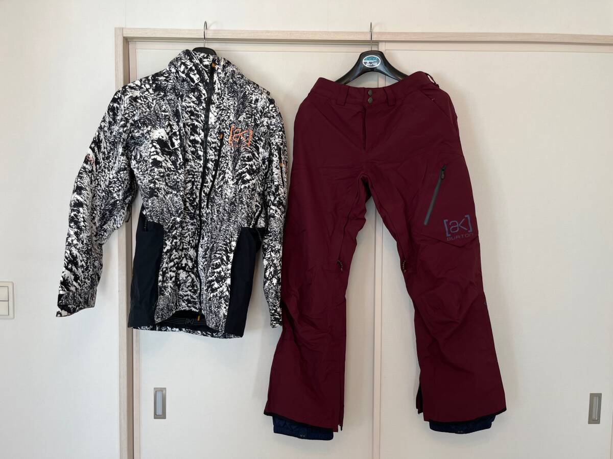 burton ak 2l cyclic jacket pant 上下セット　Mサイズ