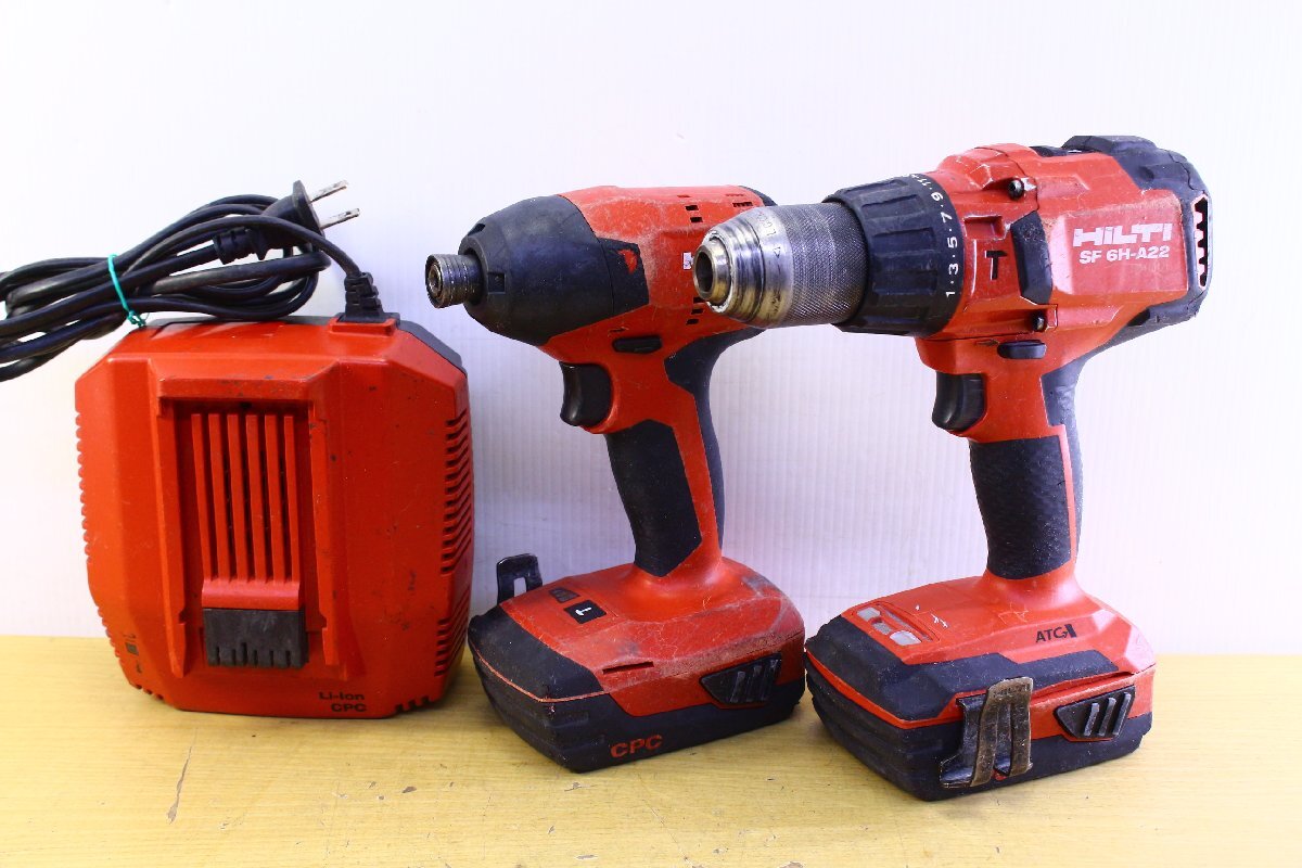 ○HILTI/ヒルティ SF6H-A22 振動ドリル SID4-A22 インパクト 2点 ○HILTI/ヒルティ SF6H-A22 振動ドリル SID4-A22 インパクト 2点