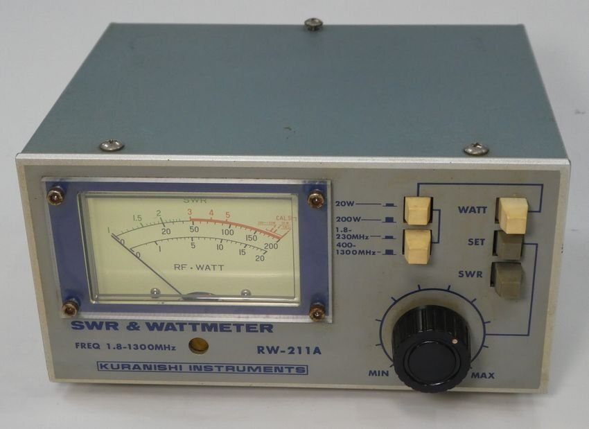 クラニシ 通過型電力計 SWR & WATTMETER 【RW-215】 - アクセサリー クラニシ 通過型電力計 SWR & WATTMETER 【RW-215】 - アクセサリー