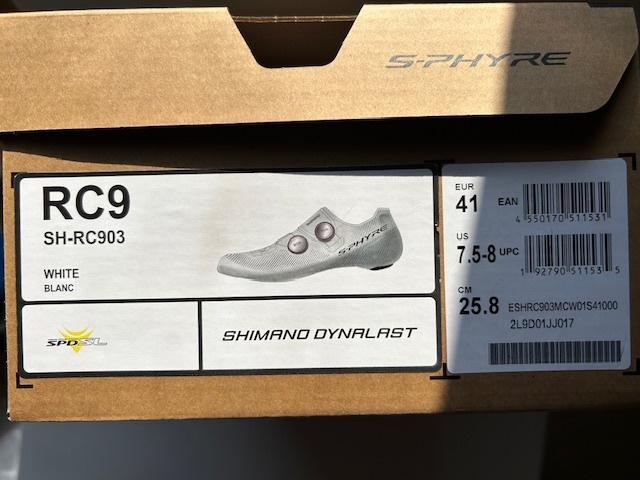 SH-RC903,、シマノ・ビンディングシューズ、S-PHYRE、41（25.8）未使用