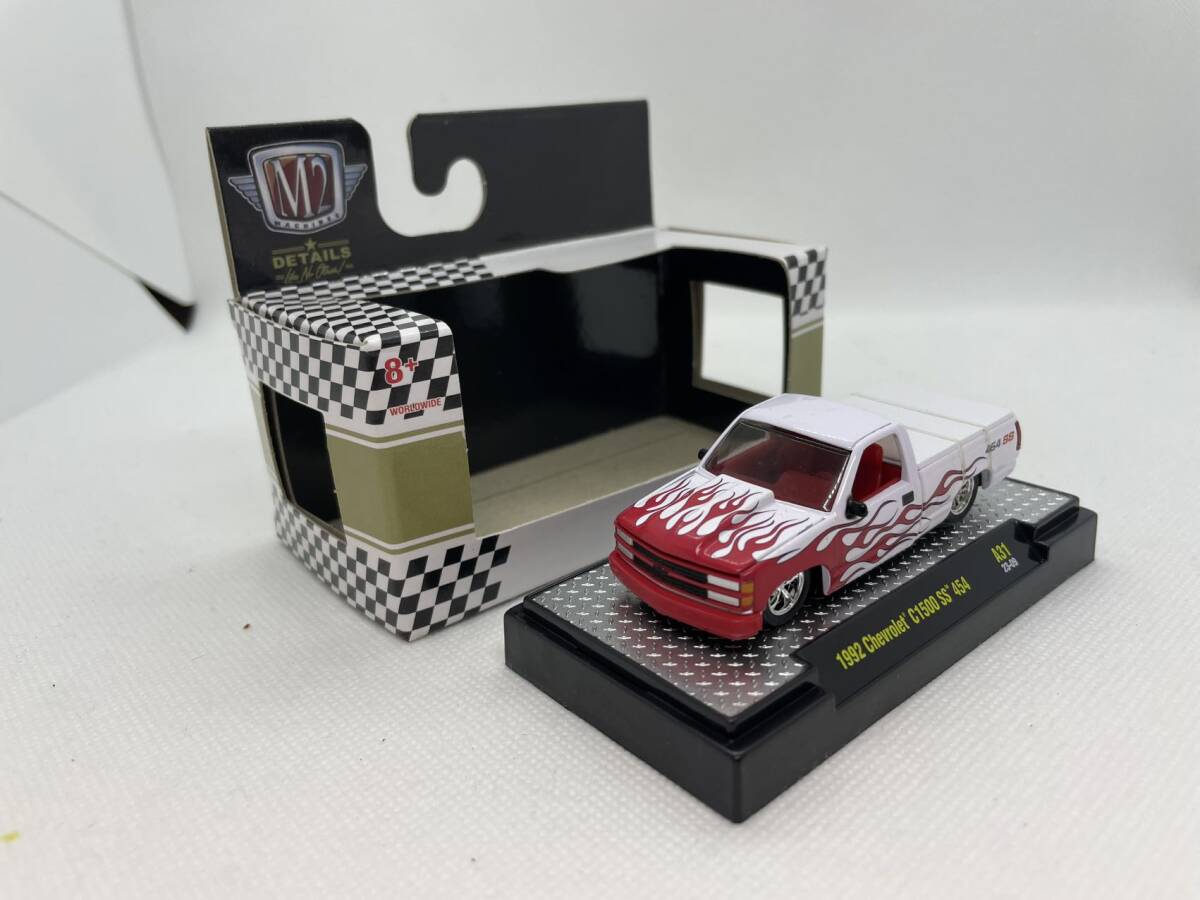 M2 1/64 シボレー 1992 Chevrolet C1500 SS 454 A31 J04-R-638