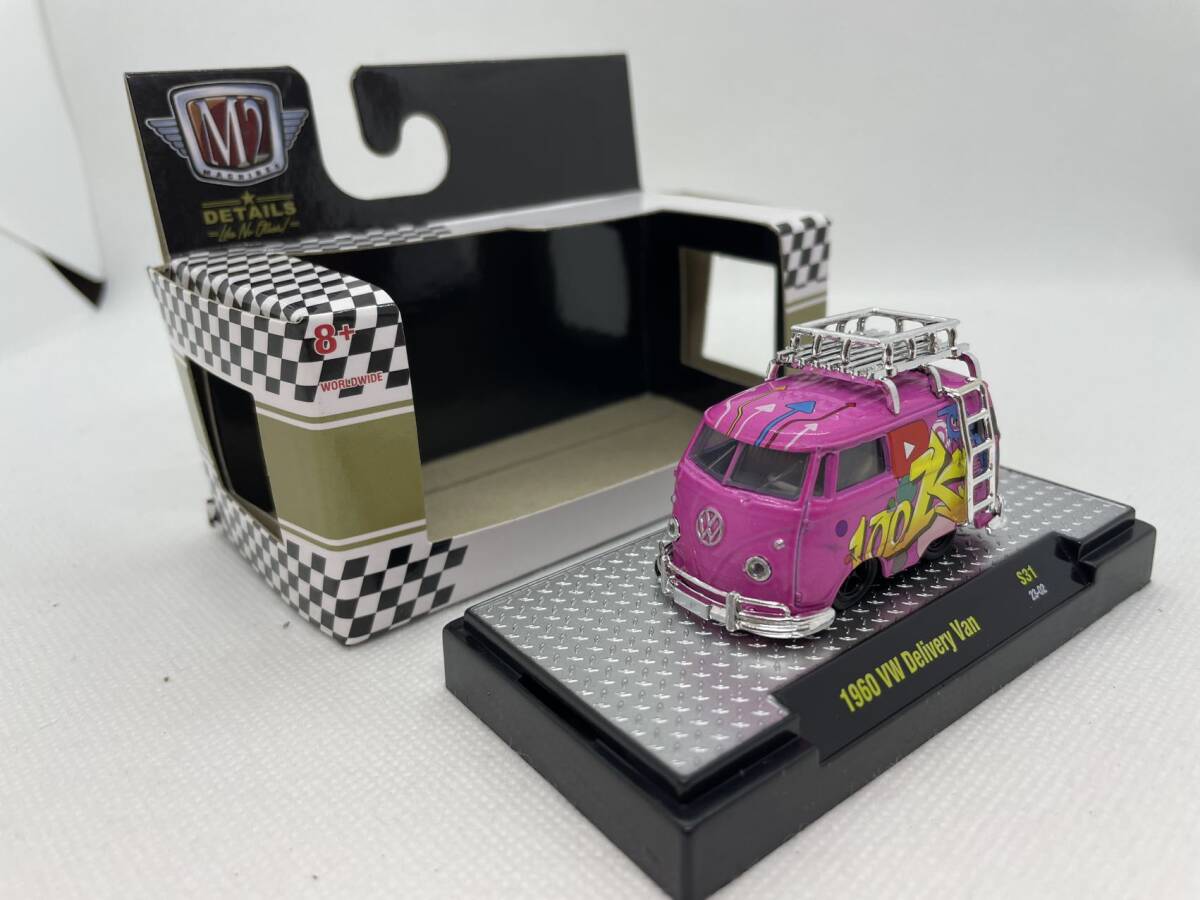 M2 1/64 フォルクスワーゲン 1960 VW Delivery Van S31 J04-R-643