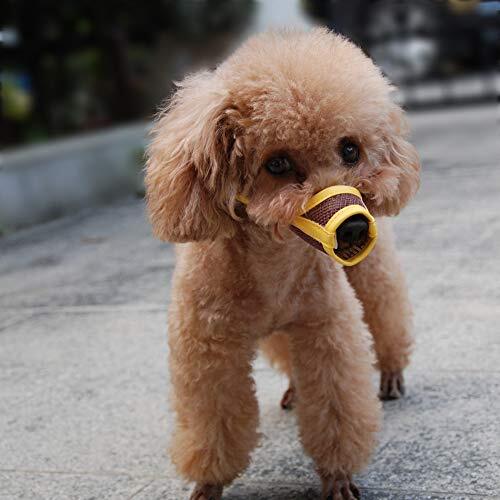 KUD 犬用マズル 犬の口輪 メッシュ犬のマスク 咬みつき防止 無駄吠え 快適 通気性 犬の口 保護(hù) 犬用訓(xùn)練用品（ベー