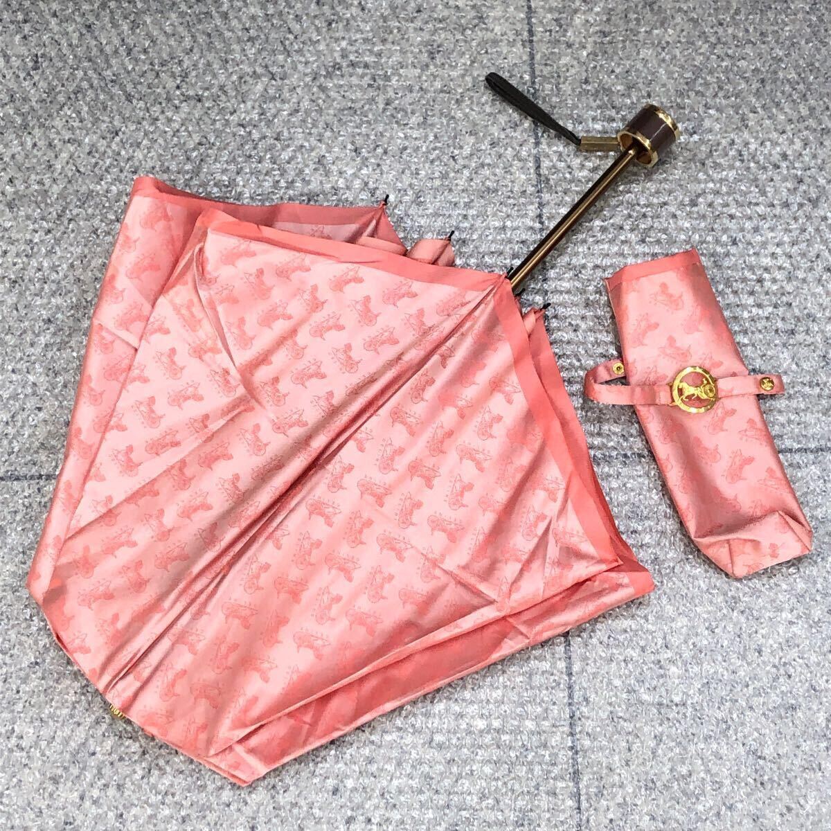 セリーヌ】本物 CELINE 折り畳み傘 馬車模様 全長54cm セリーヌ】本物 CELINE 折り畳み傘 馬車模様 全長54cm