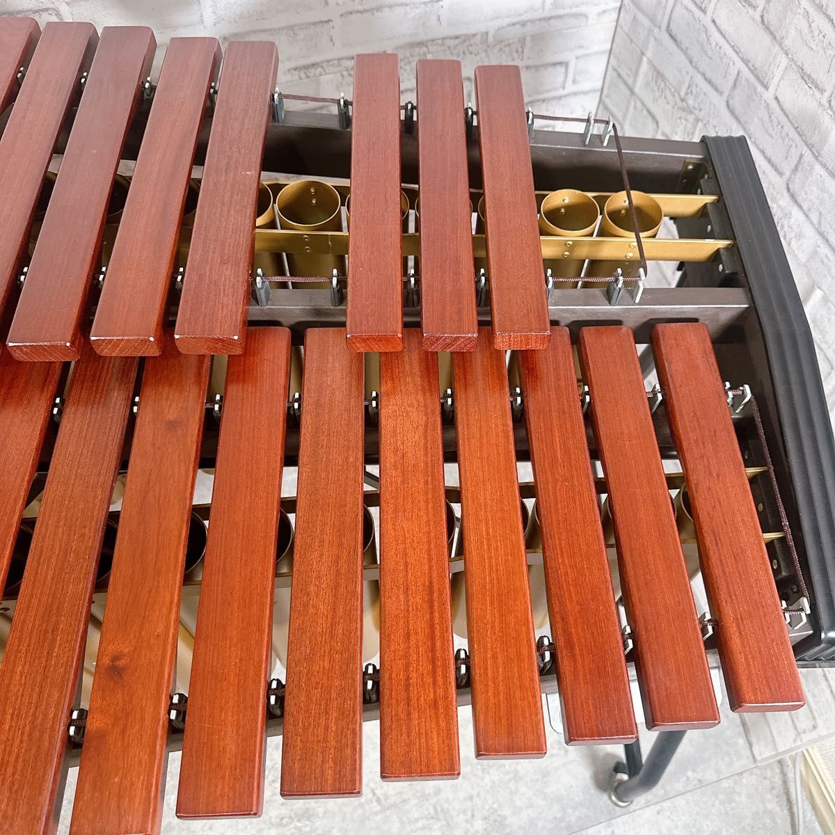 斉藤楽器製作所 マリンバ(立奏木琴) No.55 2オクターブ 25鍵 斉藤楽器製作所 マリンバ(立奏木琴) No.55 2オクターブ 25鍵