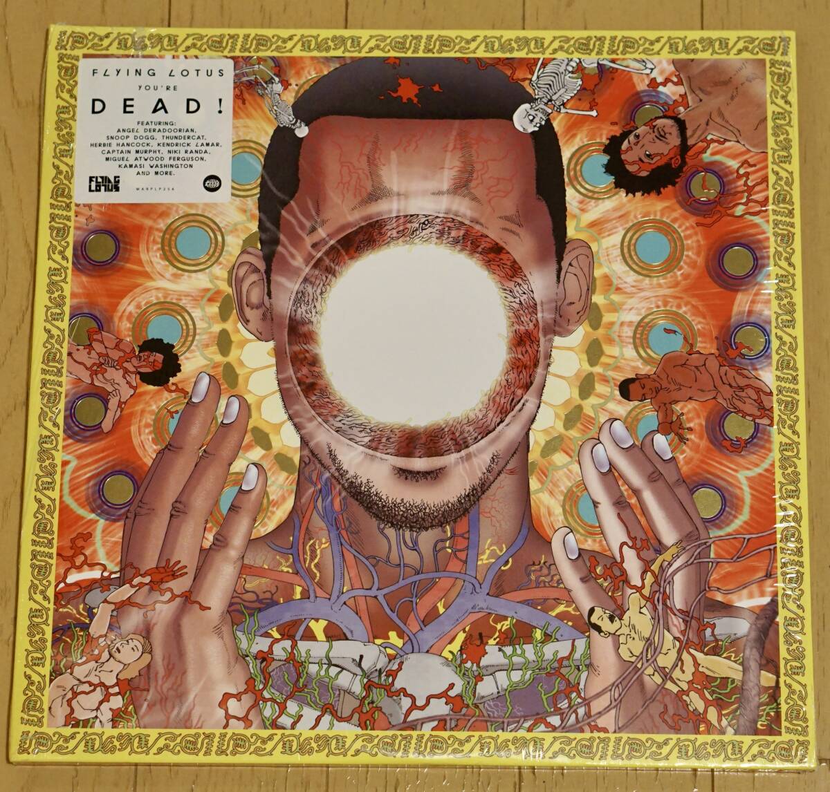 シュリンク良好!! 12インチ 2枚組 FLYING LOTUS You're Dead! ('14 Warp) KENDRICK LAMAR, HERBIE HANCOCK など参加