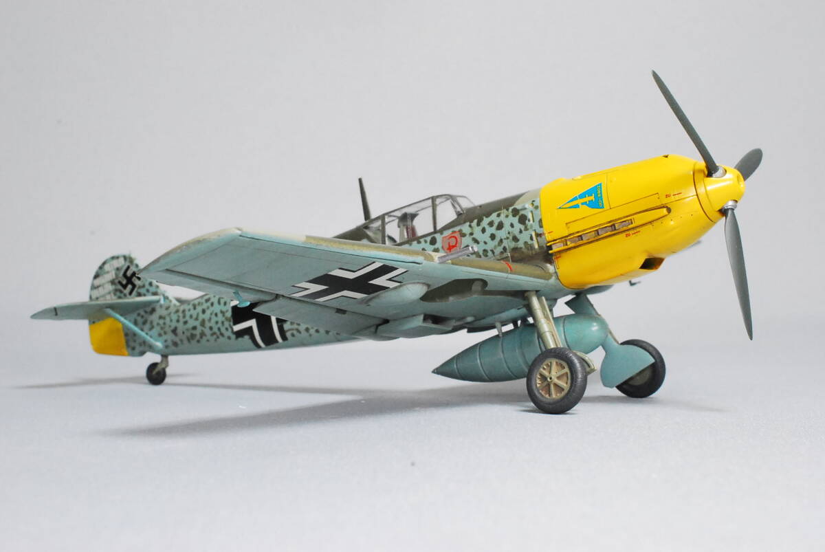 ハセガワ1/48 メッサーシュミットBf109E-7　完成品