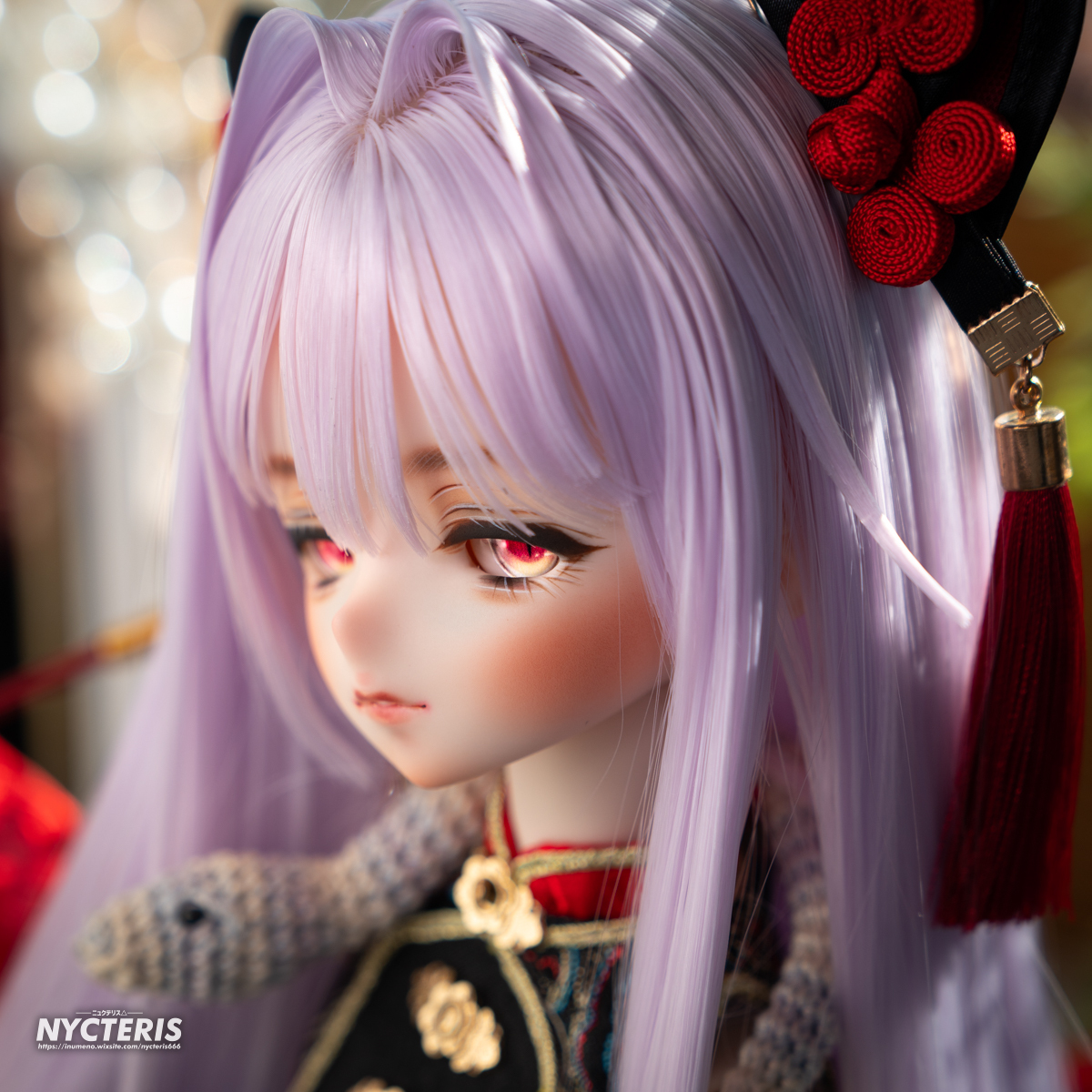 ニュクテリス△imomodoll Lucifer Cream肌 カスタムヘッド(小難 ニュクテリス△imomodoll Lucifer Cream肌 カスタムヘッド(小難