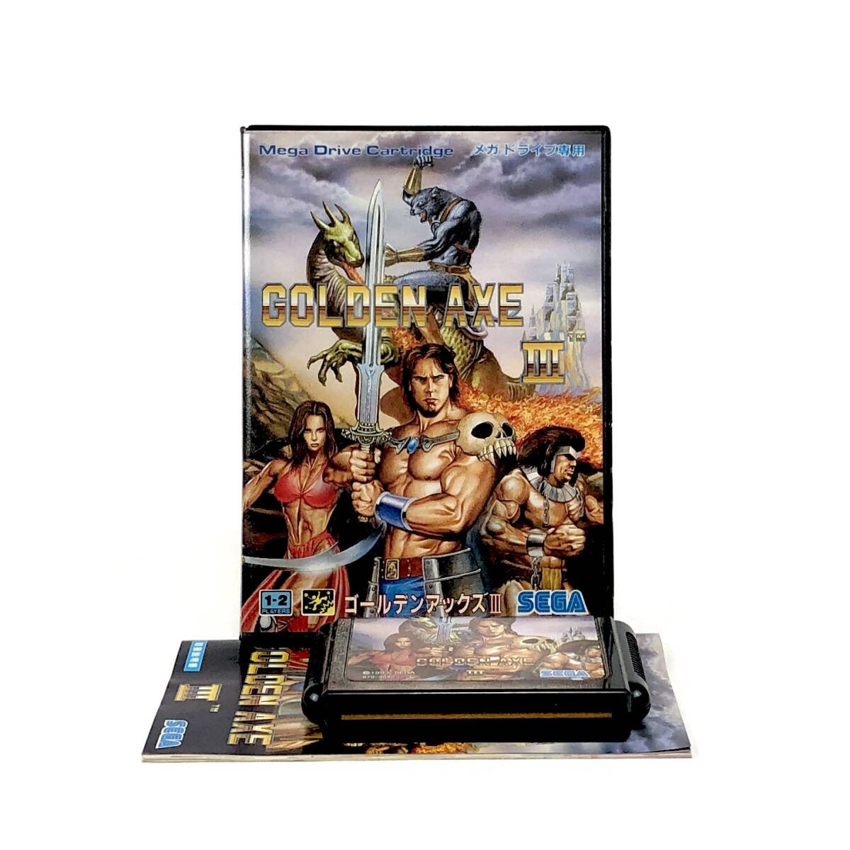 6562円 セガ メガドライブ ゴールデンアックスⅢ 箱説付き 動作 6562円 セガ メガドライブ ゴールデンアックスⅢ 箱説付き 動作