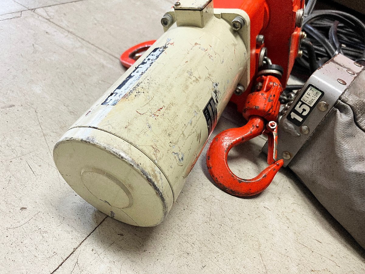 ☆中古☆KITO キトー 電動チェーンブロック 100kg ED2B 100V ☆中古☆KITO キトー 電動チェーンブロック 100kg ED2B 100V