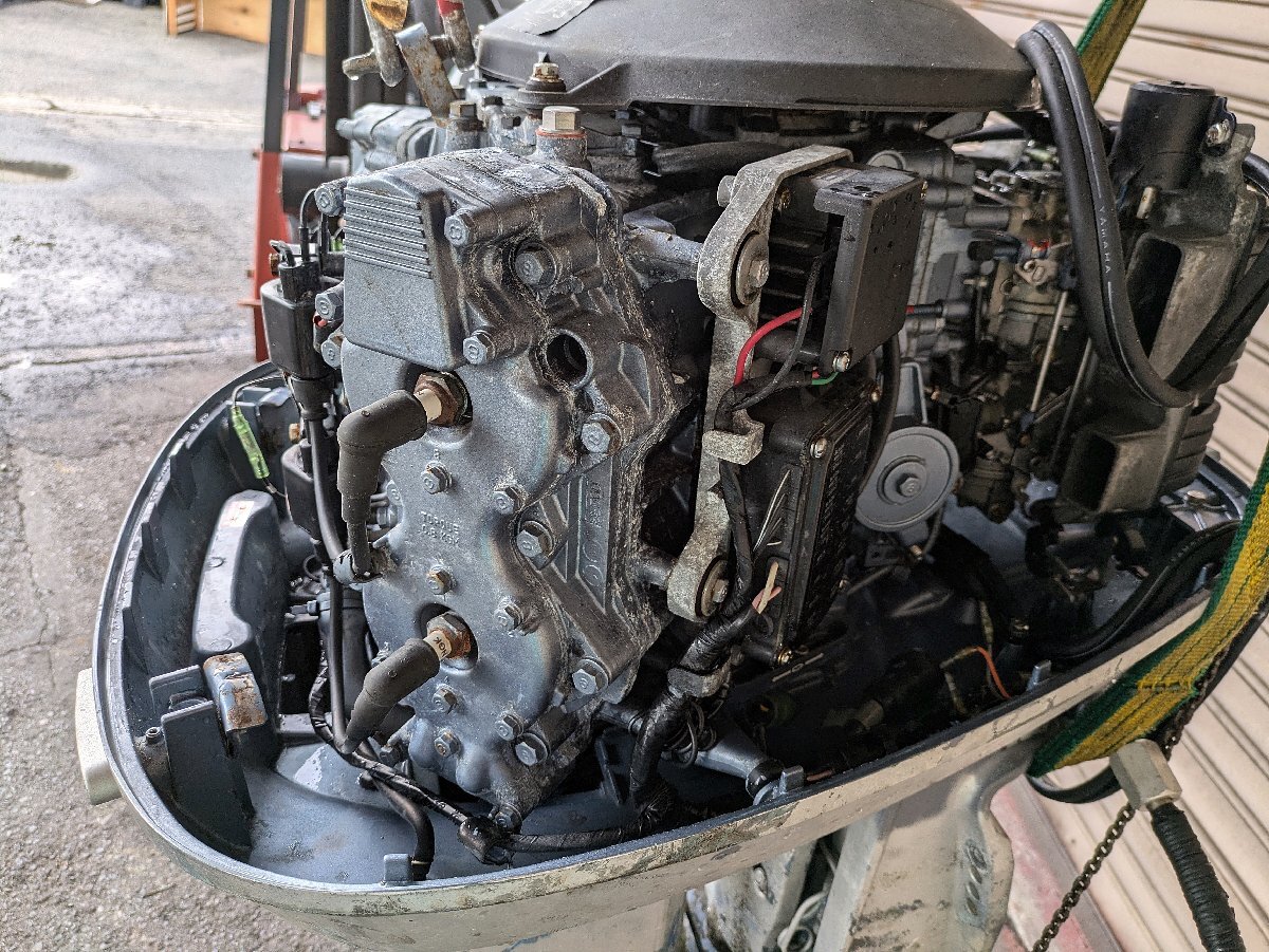 動画あり☆中古☆ヤマハ YAMAHA 2サイクルガソリン船外機 115 動画あり☆中古☆ヤマハ YAMAHA 2サイクルガソリン船外機 115