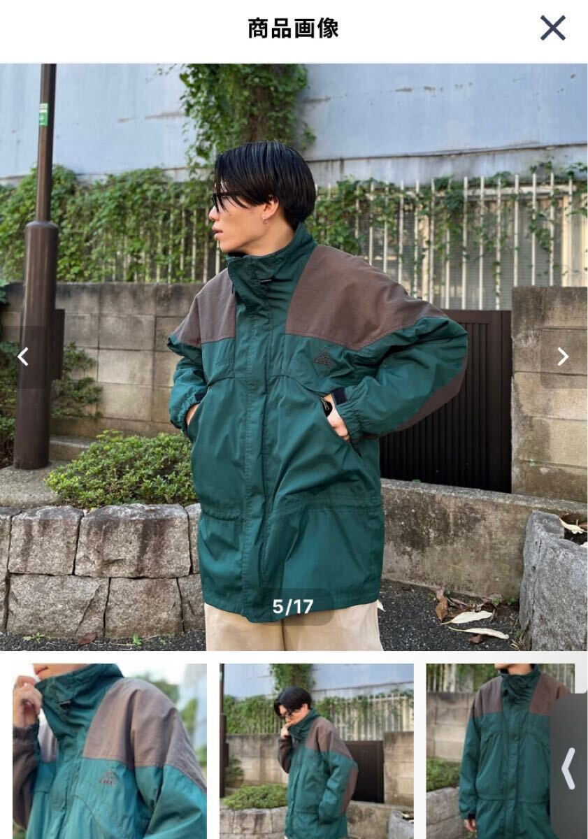 ナイキ NIKE ACG 裏フリース ナイロンジャケット マウンテン ナイキ NIKE ACG 裏フリース ナイロンジャケット マウンテン
