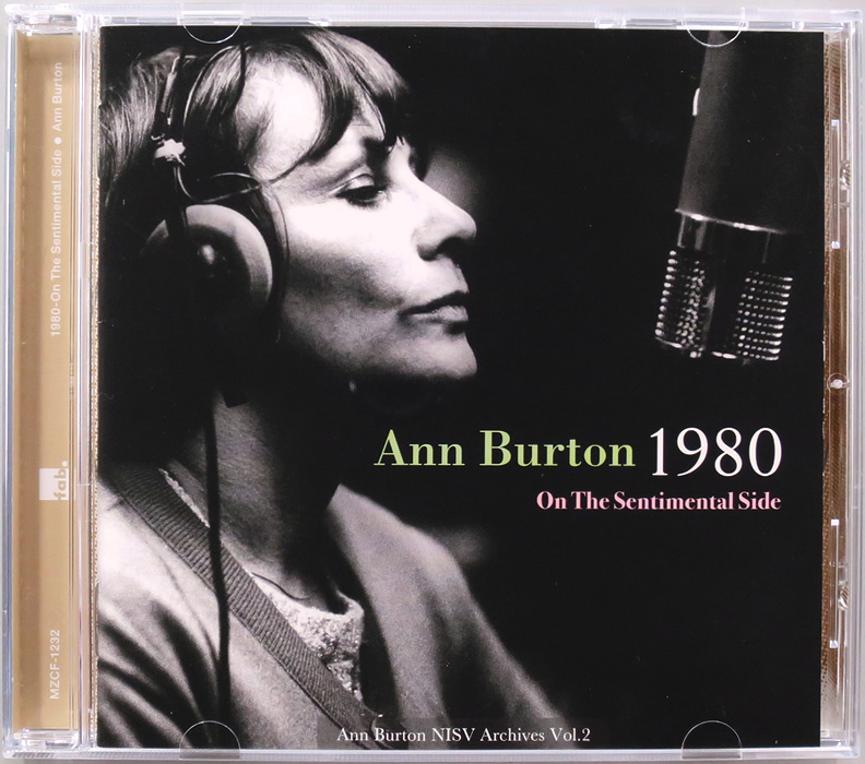 (CD) Ann Burton 『1980 On The Sentimental Side』 国内盤 MZCF-1232 アン・バートン 1980 オン・ザ・センチメンタル・サイド