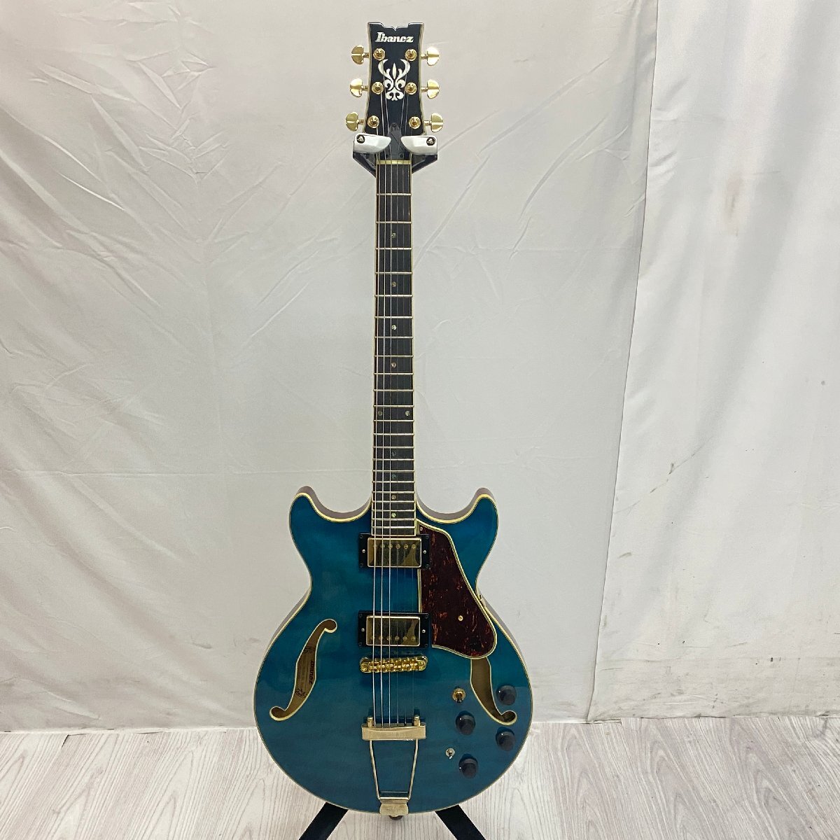 Yahoo!オークション - 【 C 】3131 Ibanez AMH90QM-TBL 5B-01