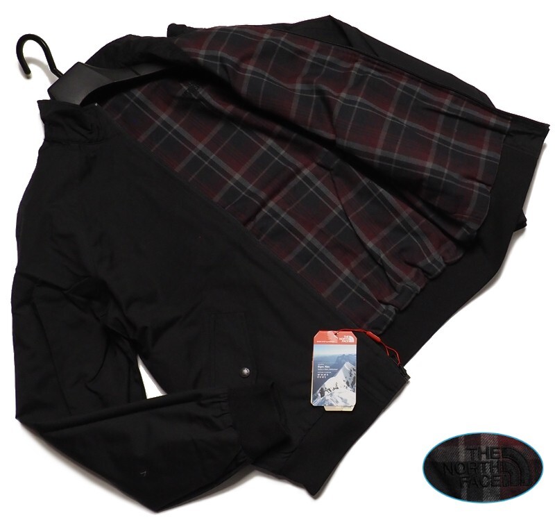 新品正規19900円 ノースフェイス DWR強化撥水 リバーシブル HARRINGTON ジャケット メンズXLブラック(JBK)