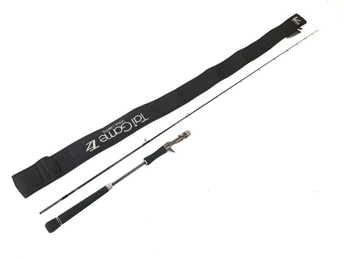 (管91205) 美品 テイルウォーク タイゲーム TZ スパイラルリミテッド C68M フルソリッド タイラバロッド