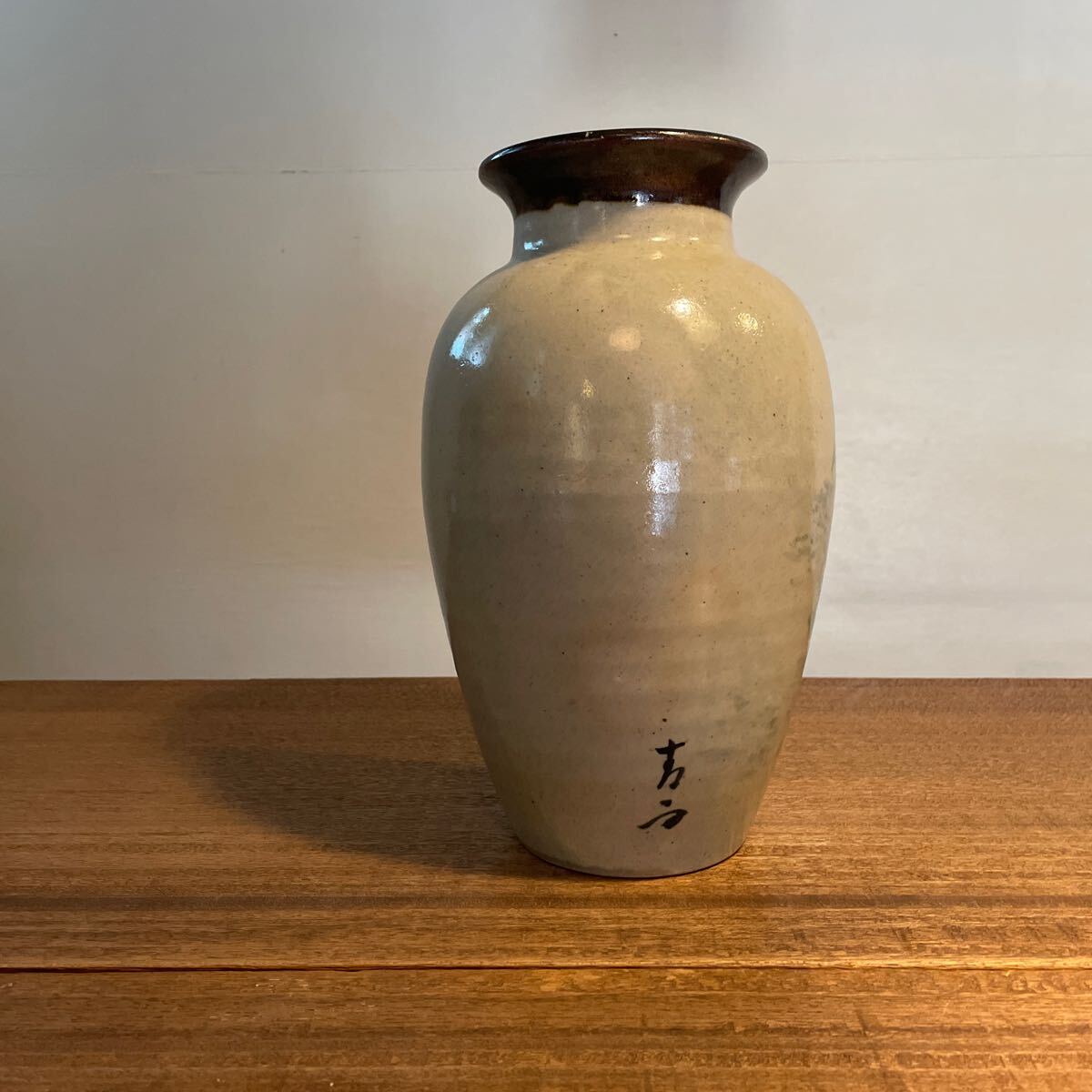 vintage vase Japan ваза античный retro Showa Северная Европа Дания Mid-century живые цветы керамика цветок входить . цветок основа 