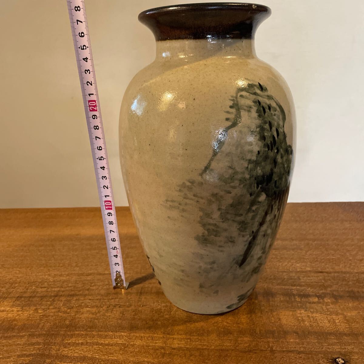 vintage vase Japan ваза античный retro Showa Северная Европа Дания Mid-century живые цветы керамика цветок входить . цветок основа 