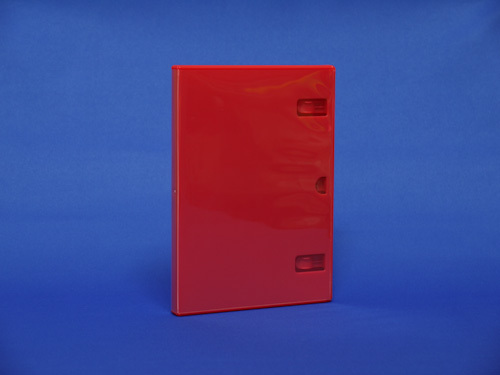 DVDトールケース■赤色○188mm×140mm(標準サイズよりもひと回り大きいサイズ)