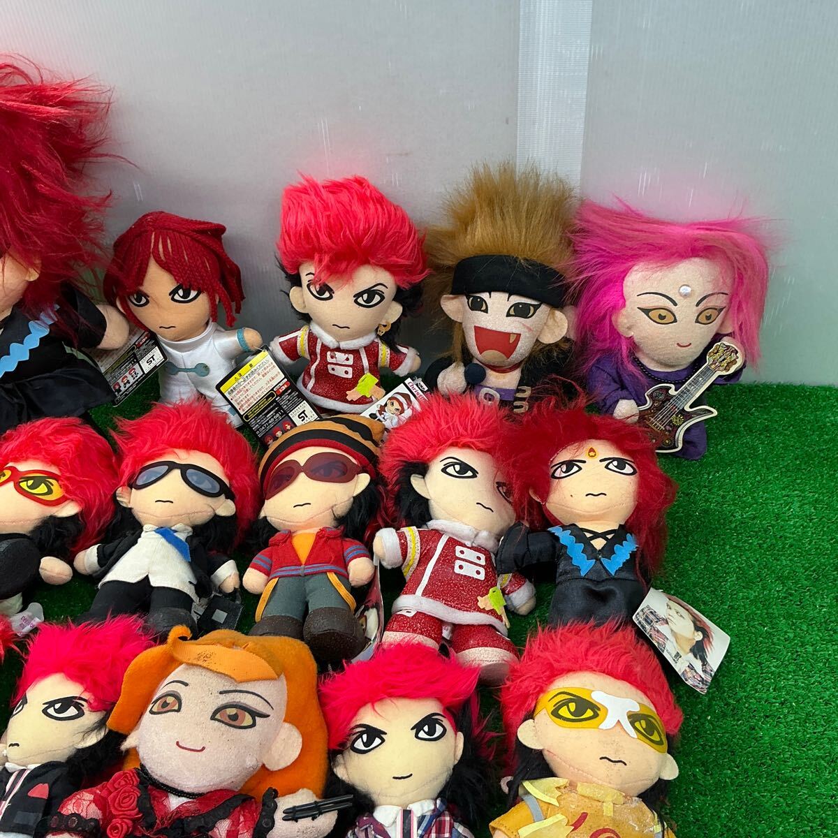 X JAPAN エックスジャパン ぬいぐるみ まとめ売り hide トシ 17 X JAPAN エックスジャパン ぬいぐるみ まとめ売り hide トシ 17