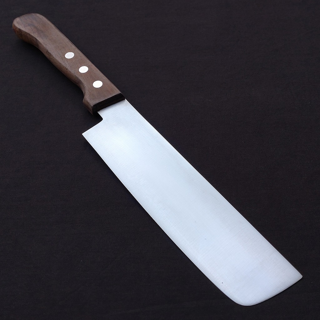 菜切包丁 NO STAIN ROSTFREI SOLINGEN GERMANY 刃長(zhǎng)約160㎜ 洋包丁 両刃 庖丁 刃物 ゾーリンゲン フリオデュア ドイツ制 【5684】 