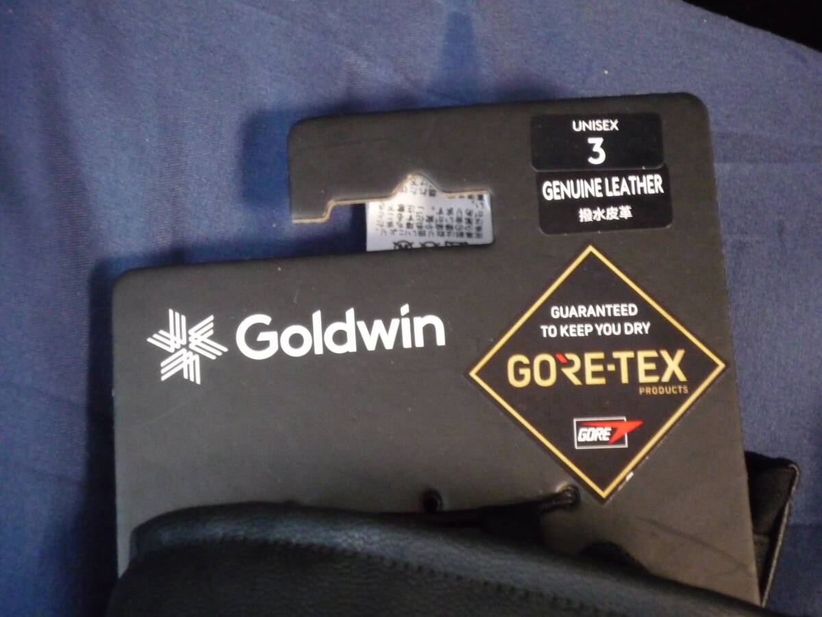 Goldwin GORE-TEX Gloves G84302 ブラック　サイズ3 GOLDWIN 2024-25 GOLDWIN（ゴールドウィン）GORE-TEX Gloves