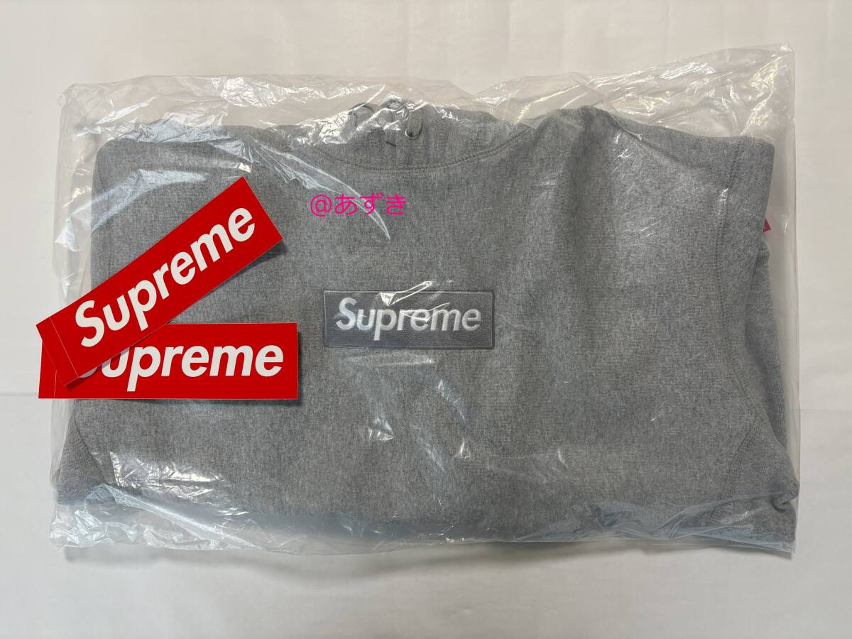 [ новый товар не использовался S] Supreme Box Logo Hooded Sweatshirt Heather Grey Supreme box Logo Parker серый box Logo парка 