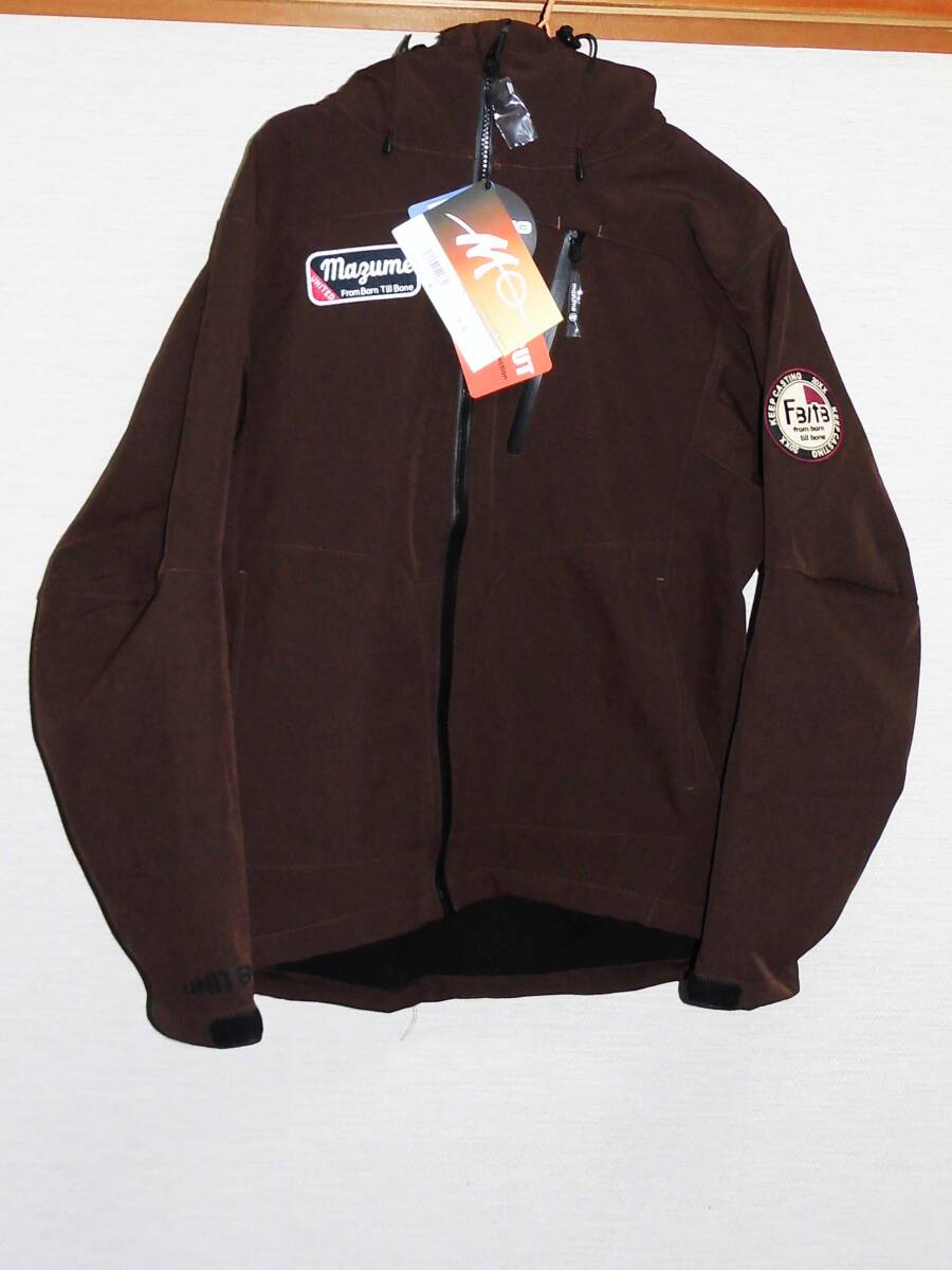 ☆マズメ　ウインドカットジャケット　『ＭＺＦＷ－７２６　ブラウン』［Ｌ］ぶら下げ展示未使用品