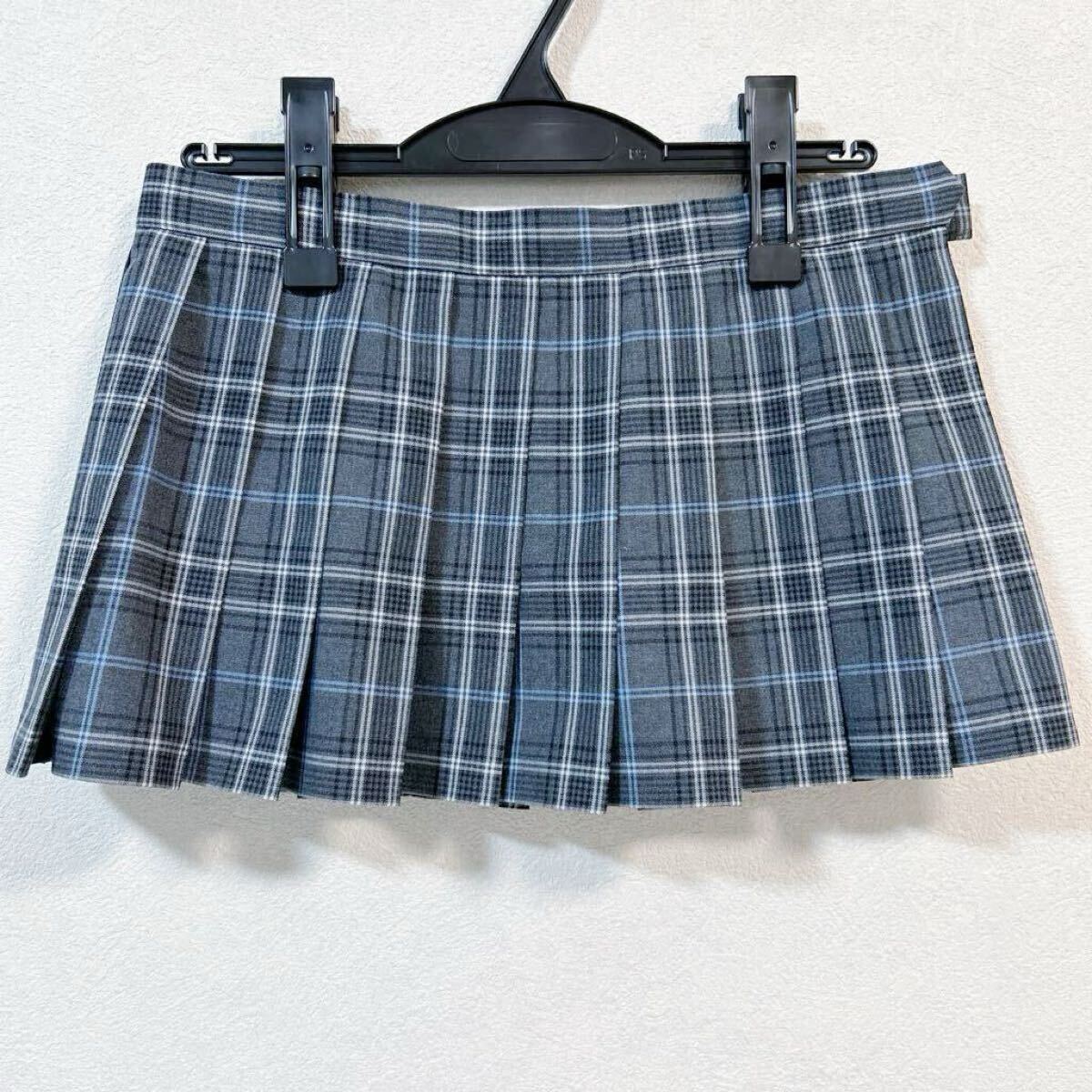 埼玉 細田学園高校 制服 マイクロミニスカート W73 丈27.5 夏用 大きいサイズ