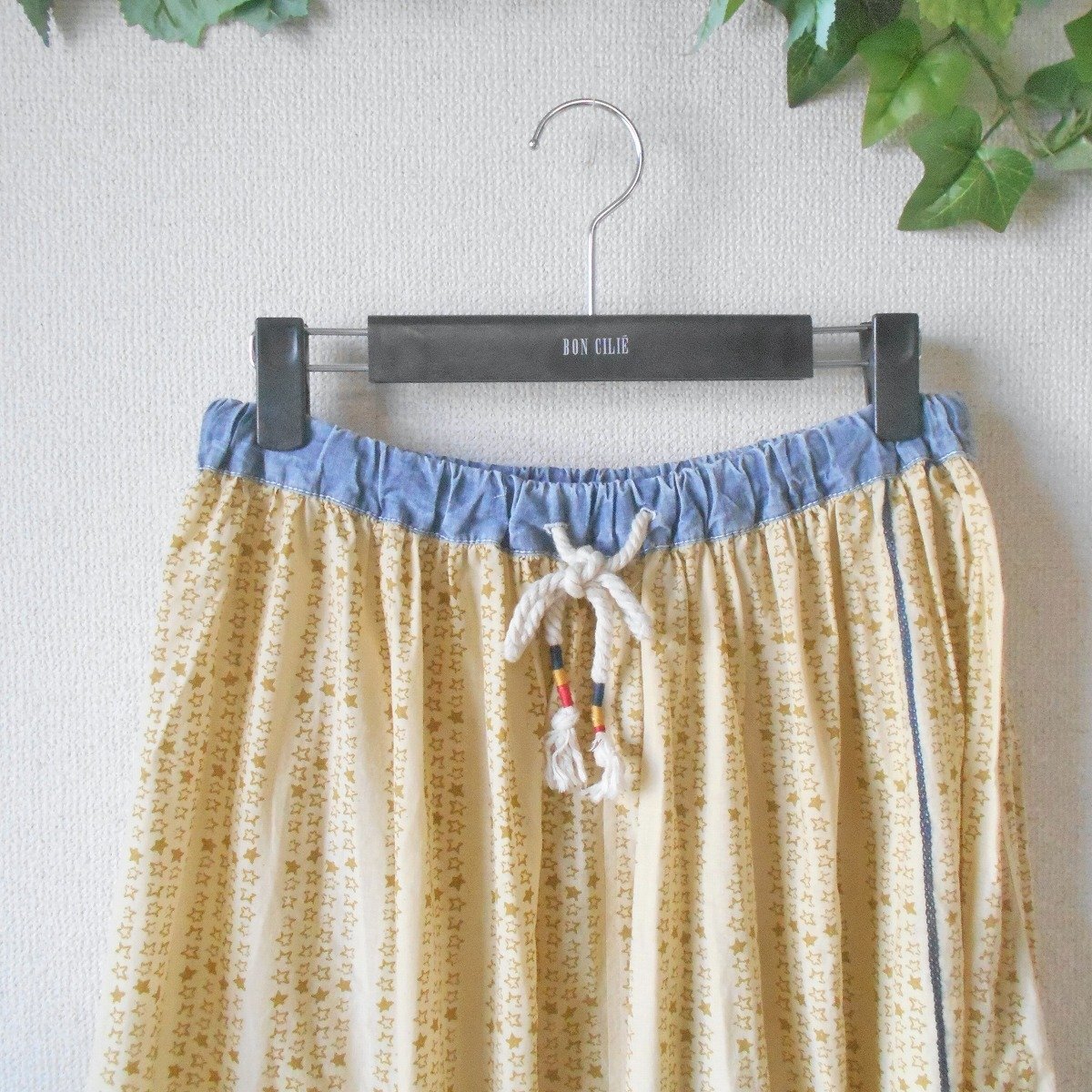 キューブシュガー CUBE SUGAR スカート M ペチコート 付き 総ゴム レディース 春 夏_画像2